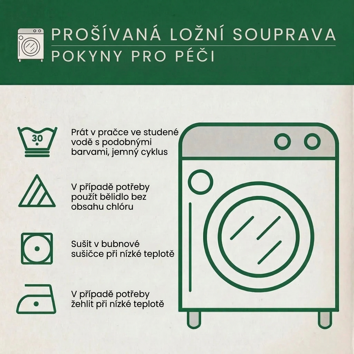 3dílná sada prošívaného povlečení - Texaská hrdost